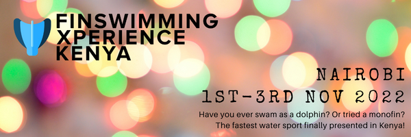 Finswimming Xperience Kenya, Nairobi, 1-3 November 2022